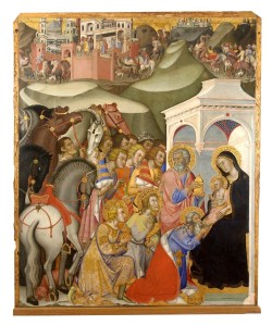"Adoration of the Magi" - Bartolo di Fredi