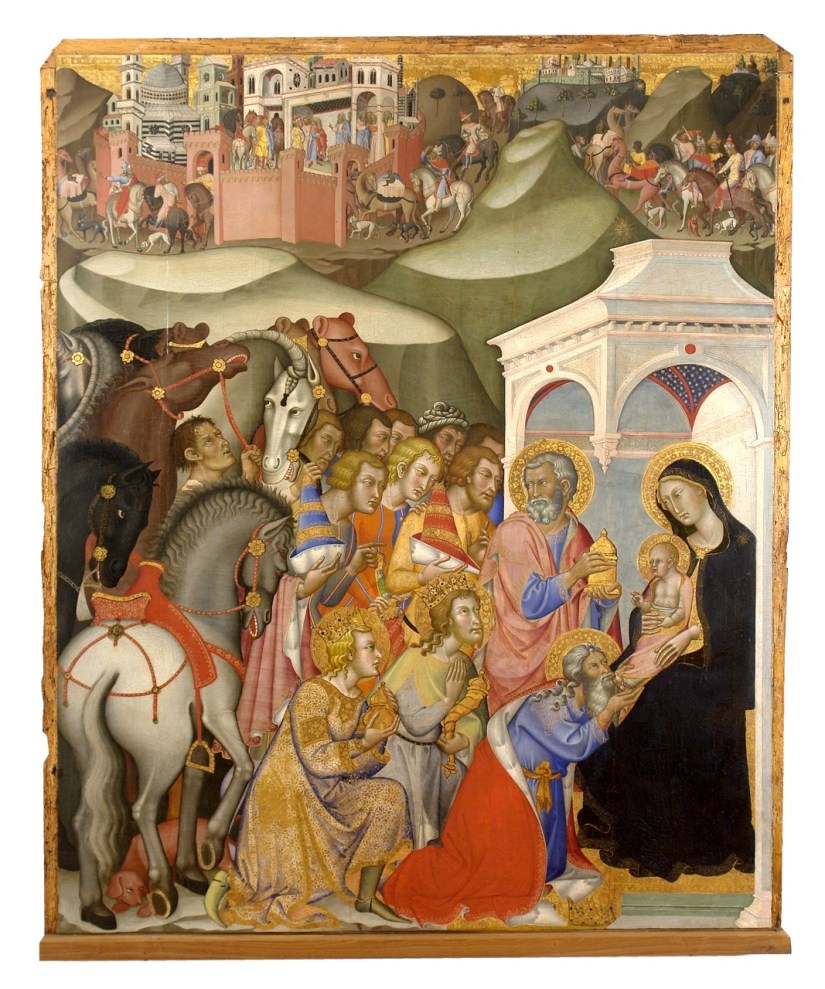 "Adoration of the Magi" - Bartolo di Fredi