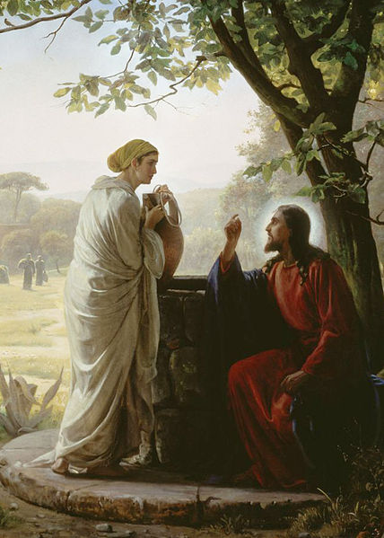 The Woman at the Well by Carl Heinrich Bloch