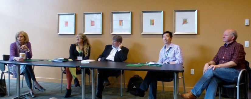 Permission to Write panelists - Write! Vancouver conference 2013