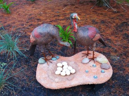  "Wild Turkeys … (they're back)" by Jane Neff,