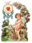 cupid valentine card