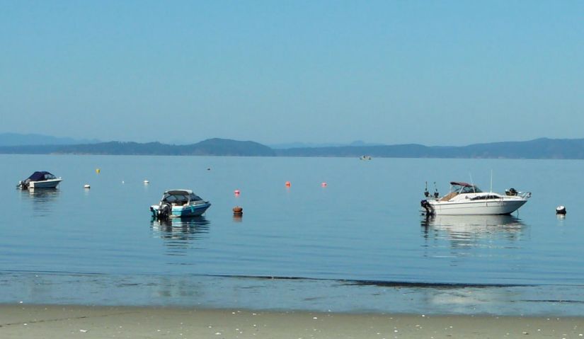 Savary Island in September