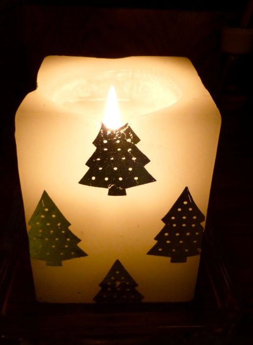 Christmas candle