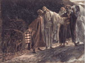 "The Kiss of Judas" by James Tissot (1836-1902)