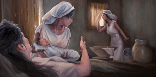 Shiphrah and Puah (Artist unknown)