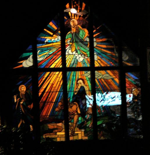Stained glass window
