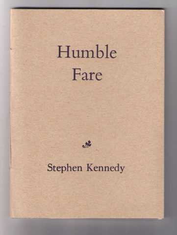 Humble Fare by Stephen Kennedy - front cover